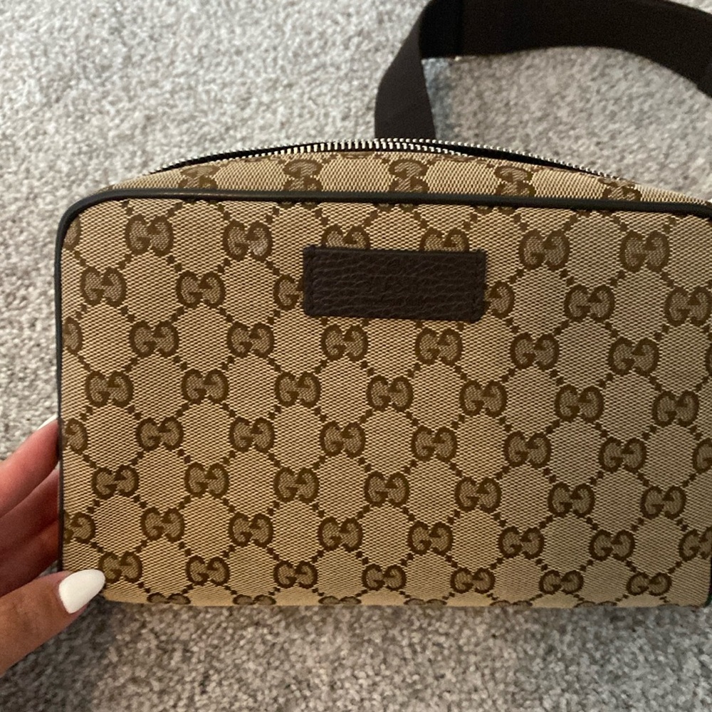 Gucci Beige and Brown Mini Bag
